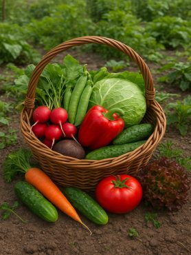 Набір насіння "Овочі до столу" (9 шт)